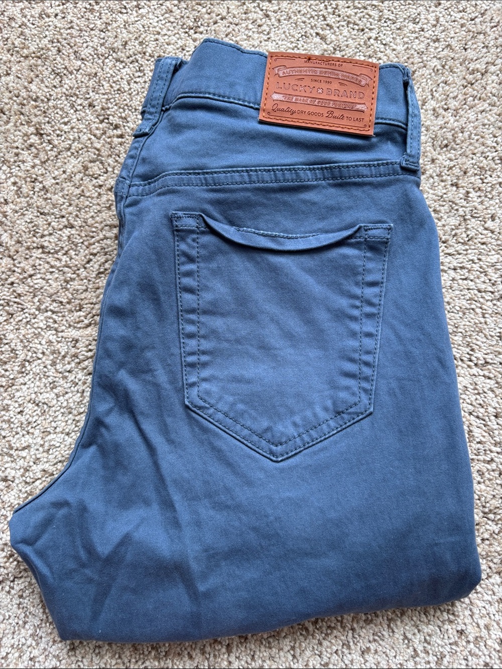 Lucky Brand Slim Men's Jeans in Slate Blue
